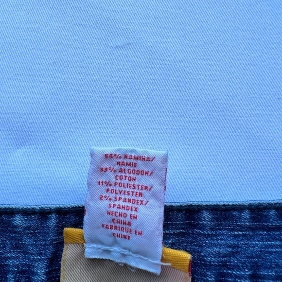 Ruby Road Jeans size 18 Stretchy Medium Dark Blue Denim Higher Rise - Picture 4 of 8